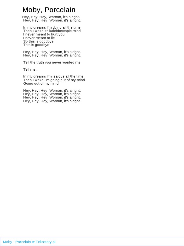 Moby Porcelain PDF