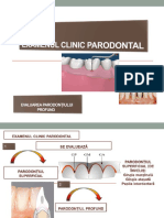 Examen Clinic Parodontal - A Doua Parte