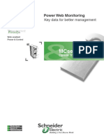 Key Data For Better Management: Power Web Monitoring