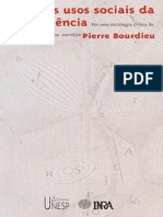 Pierre Bourdieu - Os Usos Sociais Da Ciência PDF