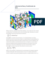 Factor de Turbulencia de Gas y Coeficiente de Flujo No