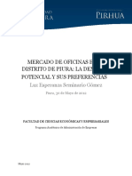 Demanda de Oficinas en Piura PDF