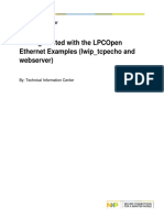 Getting Started LPCOpen Ethernet Examples