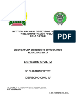 Derecho Civil IV