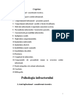 Psihologia Infractorului