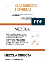 Mezclas Directas e Inversas x1000