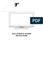 Acer LCD TV AT3245-At3246 Parts and Service Guide