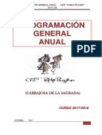 Programación General Anual (Curso 2017 - 2018)
