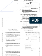 Mvse 102 Strength of Material and Theory of Elasticity Jun 2016