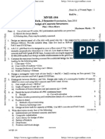 Mvse 104 Design of Concrete Structure Jun 2016