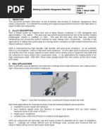 Welding Austenitic Manganese Steel Rail