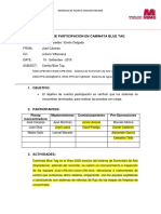 Caminata de Blue Tag Planta Concentradora - 15 Setiembre 2015