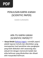 Penulisan Karya Ilmiah