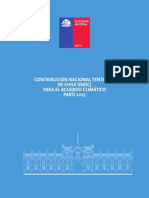Contribución Nacional Chile Acuero París 2015