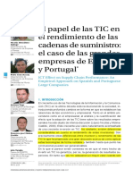 El Papel de Las TIC en El Rendimiento de La CDS