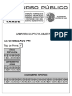 PMGO - Soldado 2010 - Gabarito PDF