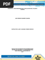 Evidencia 2 Benchmarking en La Evaluación Del Talento Humano Jose