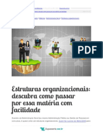 Estruturas Organizacionais