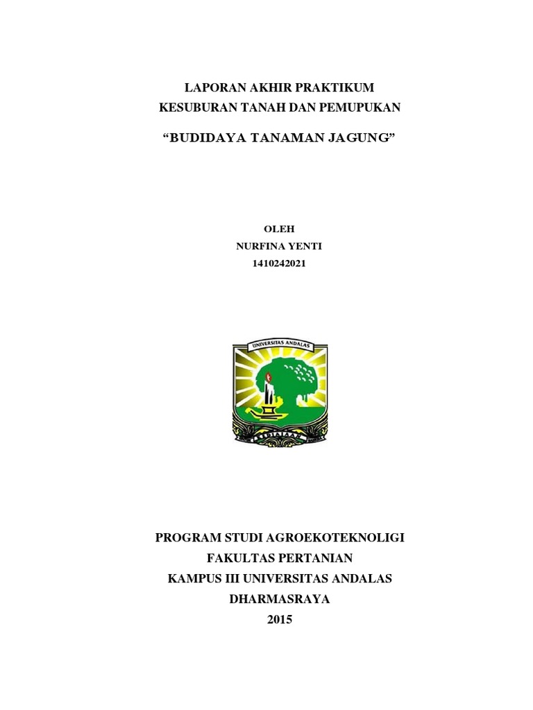 LAPORAN AKHIR PRAKTIKUM BUDIDAYA TANAMAN pdf LAPORAN AKHIR PRAKTIKUM BUDIDAYA TANAMAN pdf