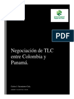 Contexto de La Negociación Del TLC Entre Colombia y Panamá