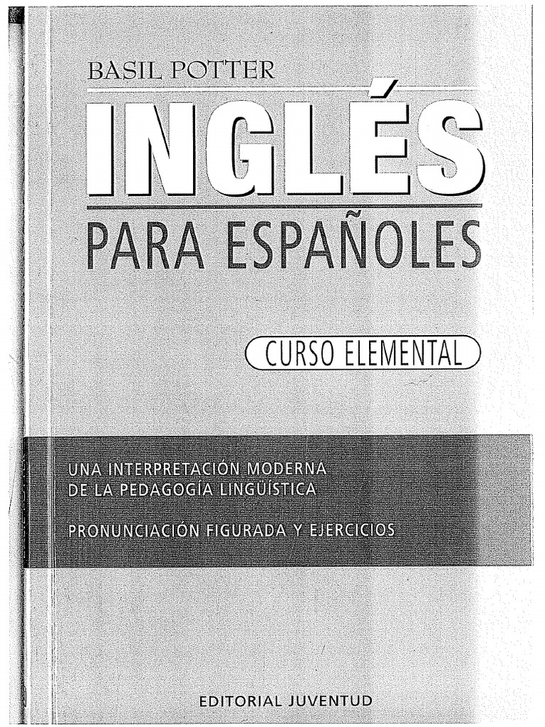 Curso Elemental INGLES para Españoles (Basil Potter) PDF Vocal