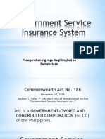 Government Service Insurance System (Housing Report)