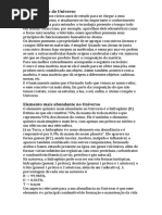A Composição Do Universo