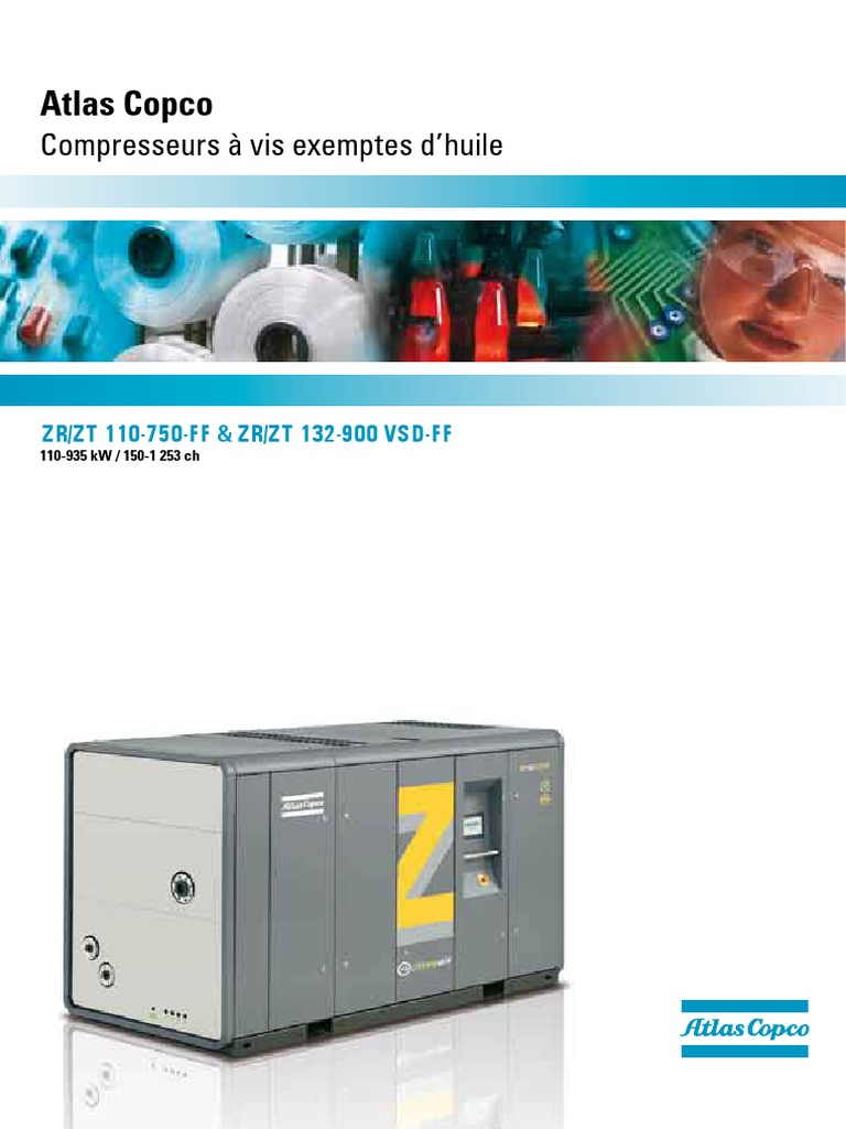 Manuel D Utilisation Compresseur Atlas Copco Pdf PDF Atlas Copco PDF | PDF | Compresseur de gaz | Atmosphère de la Terre
