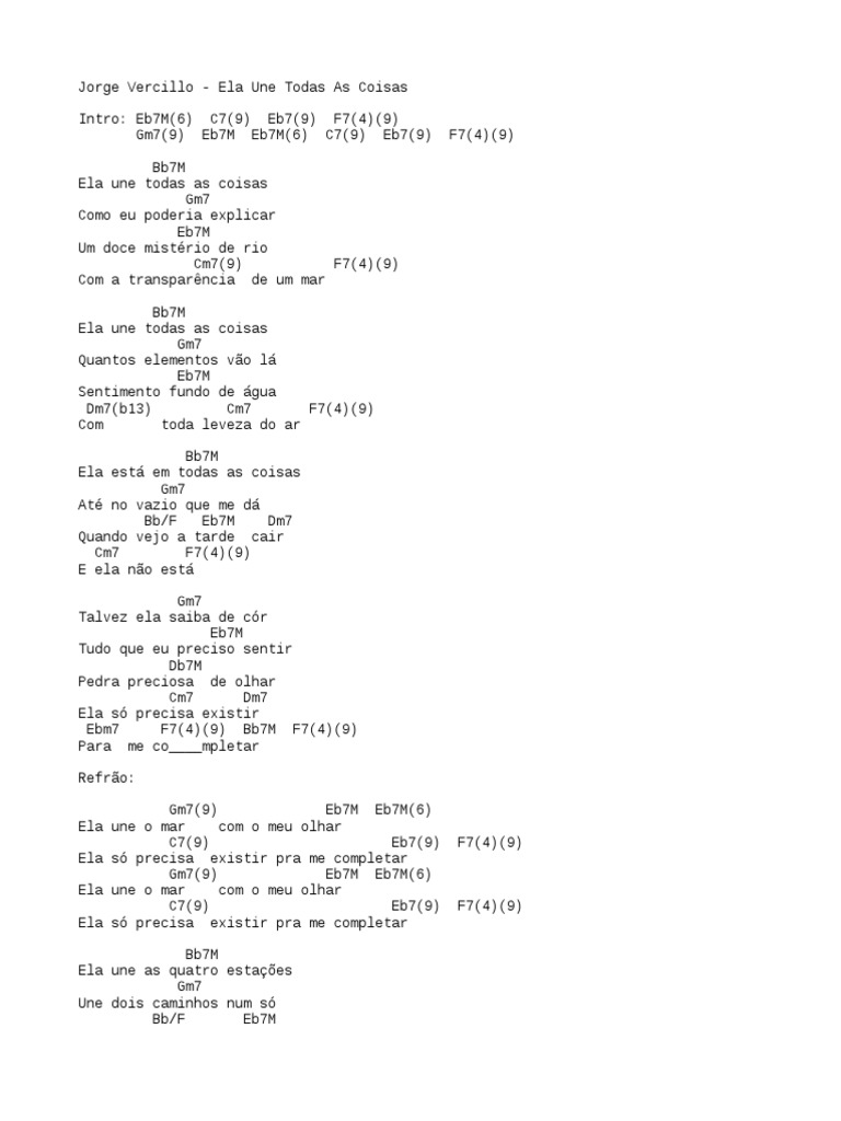 Ela Une Todas As Coisas PDF