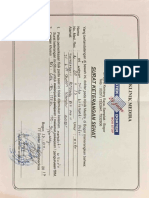 Surat Keterangan Sehat PDF