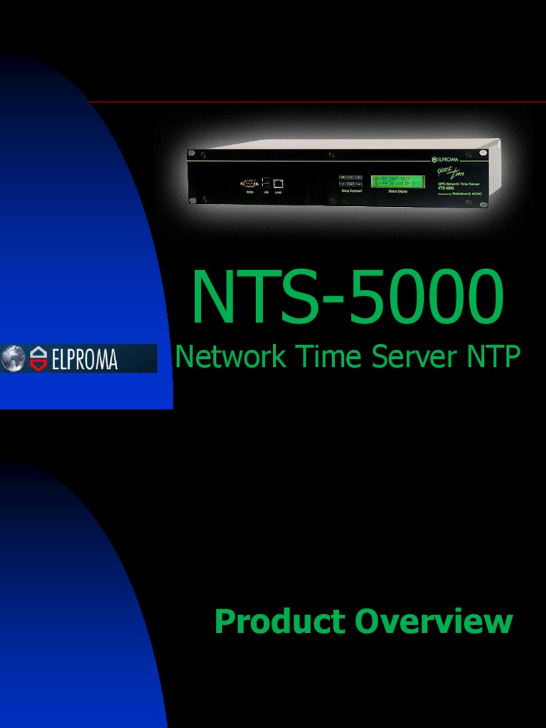 NTS-5000 Network Time Server Overview | PDF | Global Positioning System ...
