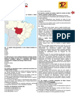 Aula 01 - Geografia de MT - Prof. Frankes - Exercícios (1)