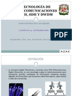 TECNOLOGÍA DE TELECOMUNICACIONES PDH, SDH Y DWDM.pdf