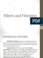 Filters and Filtration Hydraulics