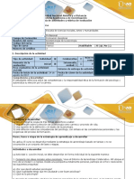 Guía de Actividades y Rúbrica de Evaluación - Actividad 1 - Lección Inicial