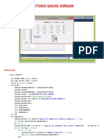 Codificacion Gaus Jordan