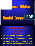 Concurso Biblico de Daniel