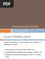 SOP Pemasangan Kateter Urine Lengkap | PDF | Pengembangan Diri ...