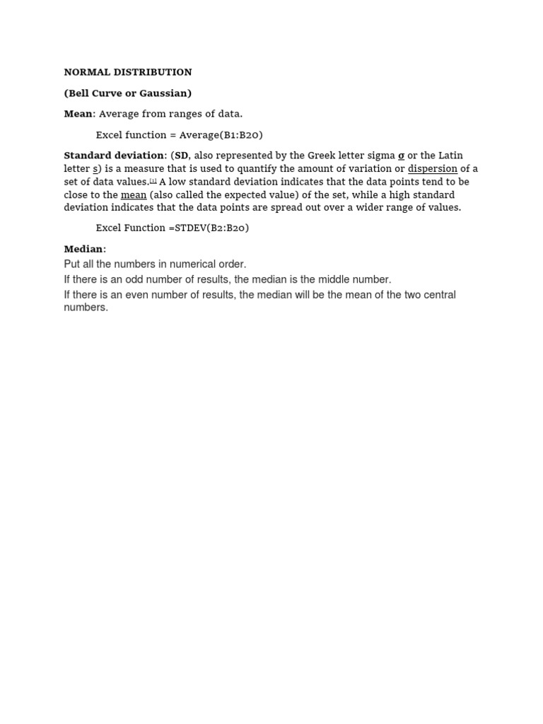 Understanding Normal Distribution Basics | PDF
