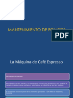 201873129 Man Equipos Maquina de Cafe Espresso