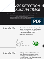 Forensic Detection of Marijuana Trace: Thitika Kitpipit, Nathinee Panvisavas, Nuntavan Bunyapraphatsara