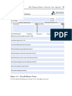 Why Planning Matters: Determine Your Approach: Figure 3.2 Precall Planner Form