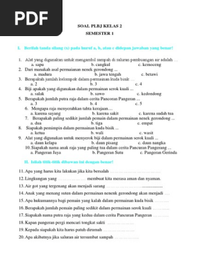 Plbj Kelas 2 Pdf - 39+ Plbj Kelas 2 Pdf Terbaru