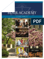 BLAIR 2017:18 Course Catalog