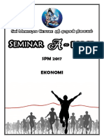 Seminar Cover Page