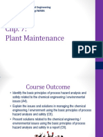 Chp. 7: Plant Maintenance: Faculty of Chemical Engineering Universiti Teknologi MARA