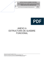 Anexo A Estructura de Quiebre Funcional