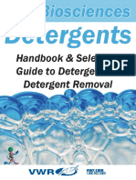 Guide To Detergents and Removal Properties