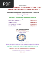 Arduino Based Home Automation System Using Bluetooth Through An Android Mobile PDF