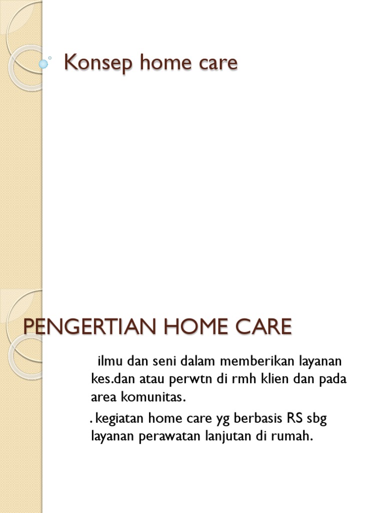 Home Care Ppt